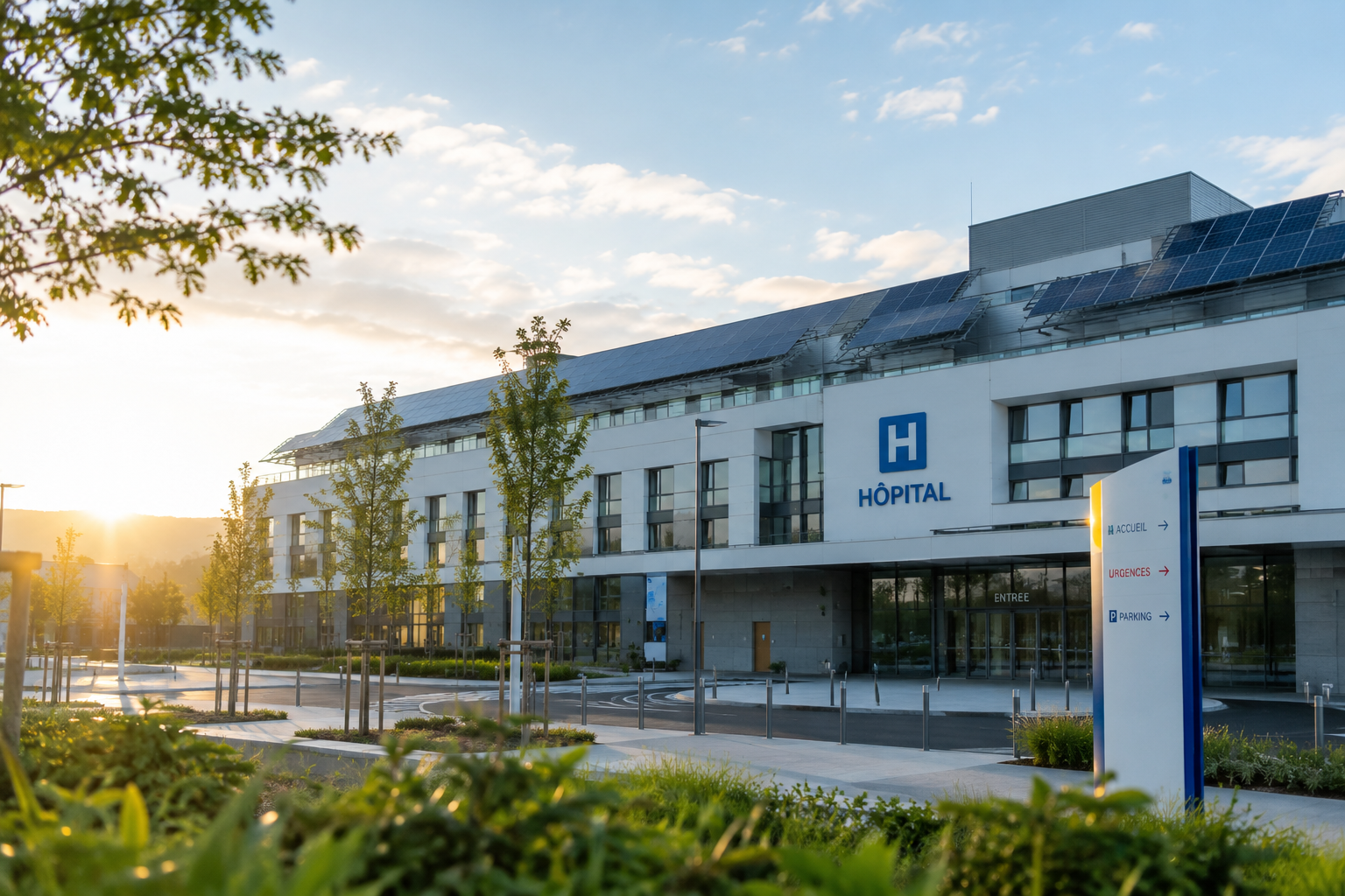 Hôpital supervisé avec les solutions OuiSense